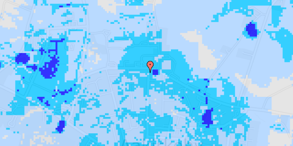 Ekstrem regn på Jernbanegade 53