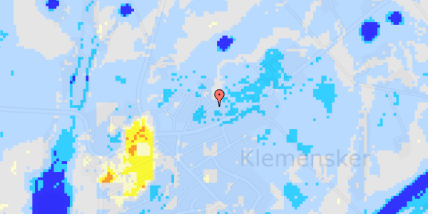 Ekstrem regn på Jernbanevej 14