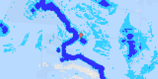 Ekstrem regn på Kalbyvejen 28