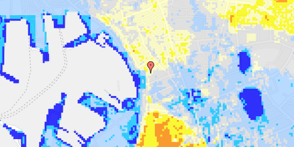 Ekstrem regn på Kapelvej 39