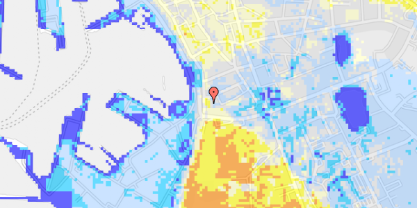 Ekstrem regn på Kapelvej 61