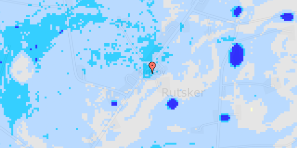 Ekstrem regn på Kirkebyen 14