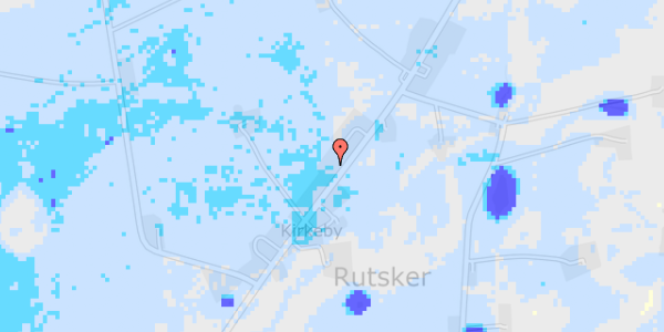 Ekstrem regn på Kirkebyen 27