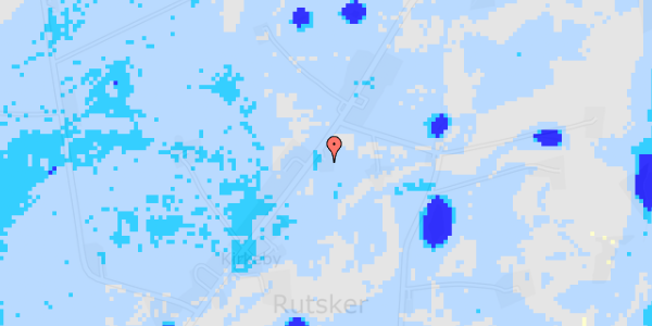 Ekstrem regn på Kirkebyen 36