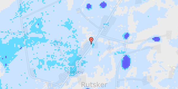 Ekstrem regn på Kirkebyen 39