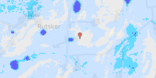 Ekstrem regn på Kirkedalsvej 21