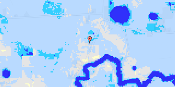 Ekstrem regn på Kirkemarksvej 58