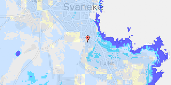 Ekstrem regn på Kirkevangen 9