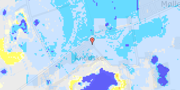 Ekstrem regn på Knuds Kirkevej 4