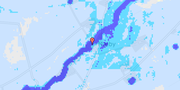 Ekstrem regn på Ladegårdsvej 3