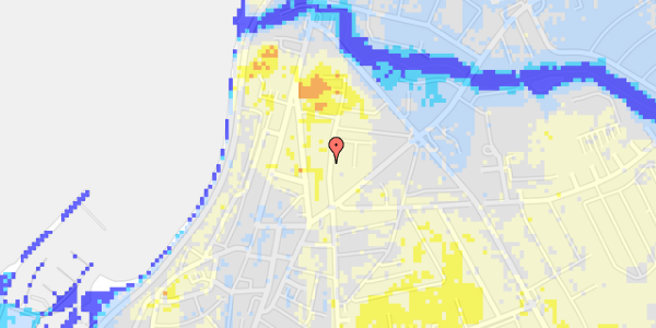 Ekstrem regn på Lille Madsegade 97