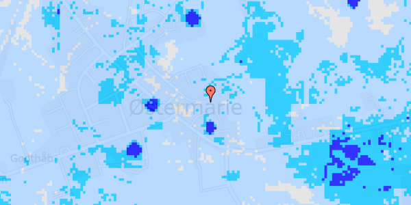 Ekstrem regn på Lærkevej 20