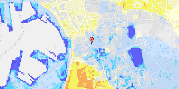 Ekstrem regn på Løkkegade 19