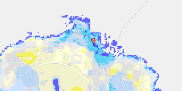 Ekstrem regn på Løkkegade 2