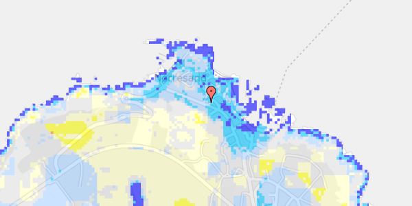 Ekstrem regn på Løkkegade 8