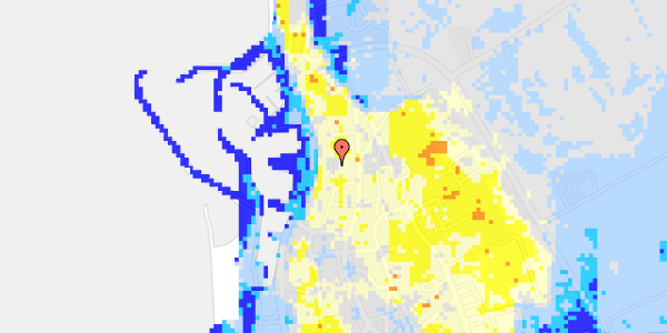 Ekstrem regn på Løkken 6