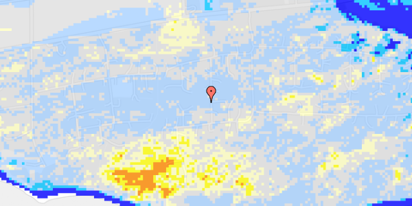 Ekstrem regn på Møllestien 8