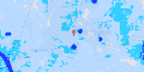 Ekstrem regn på Møllevej 7