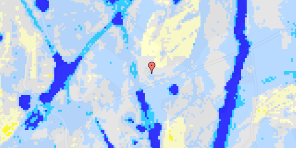 Ekstrem regn på Nordre Borrelyngvej 42