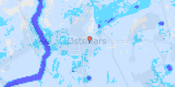 Ekstrem regn på Nybrovej 40