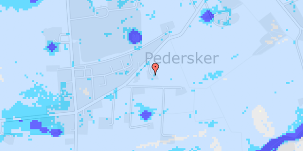 Ekstrem regn på Pederskervejen 31