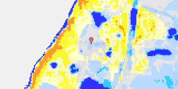 Ekstrem regn på Ringedalsvej 14