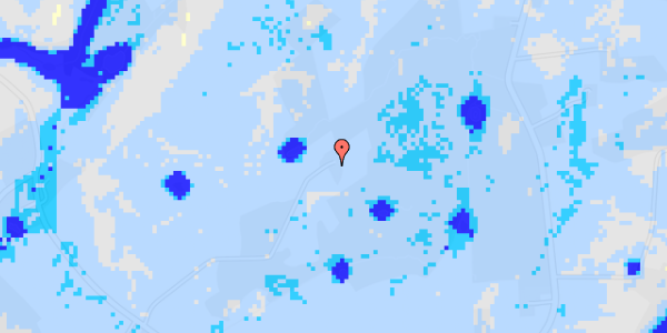 Ekstrem regn på Risenholmsvej 1