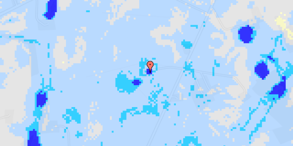 Ekstrem regn på Rosendalevej 15