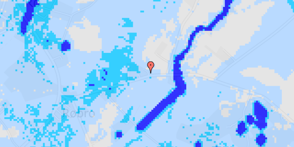 Ekstrem regn på Røbrovej 7