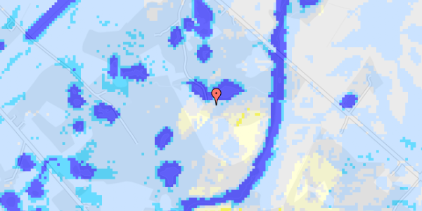 Ekstrem regn på Røbrovej 14