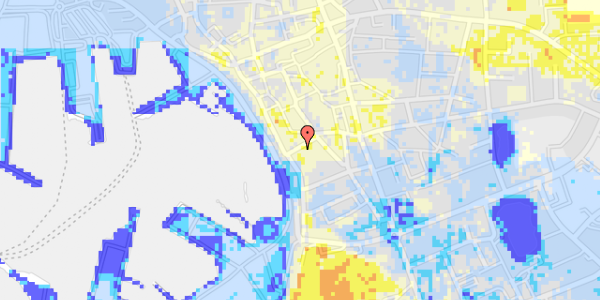 Ekstrem regn på Sankt Peders Gade 4