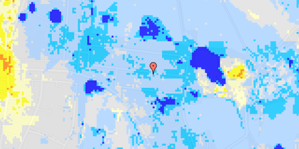 Ekstrem regn på Sejersvej 28