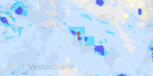 Ekstrem regn på Skovgårdsvejen 8