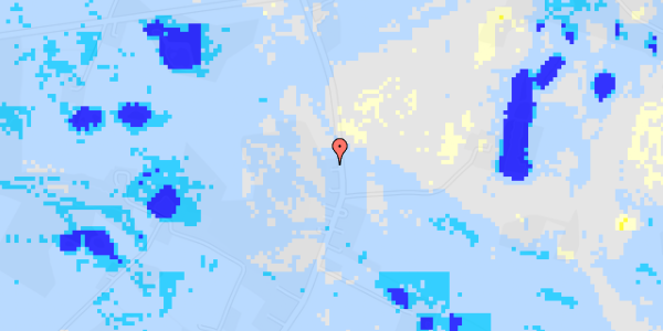 Ekstrem regn på Skovgårdsvejen 33