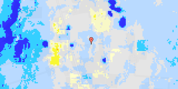 Ekstrem regn på Slamrebjergvej 6A