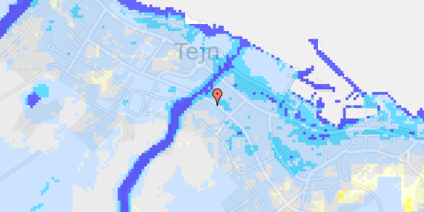 Ekstrem regn på Smedeløkken 35