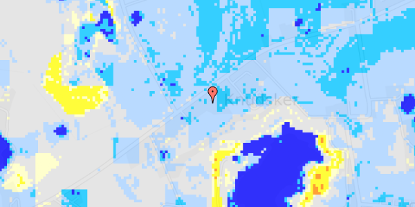 Ekstrem regn på Snorrebakken 54B