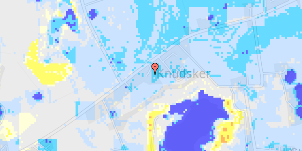 Ekstrem regn på Snorrebakken 56