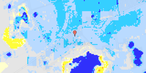 Ekstrem regn på Snorrebakken 66