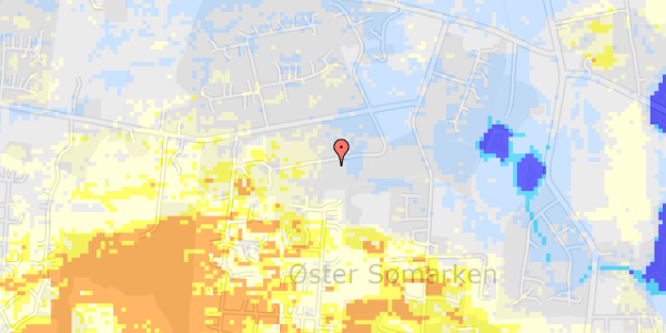 Ekstrem regn på Sortspættevej 12