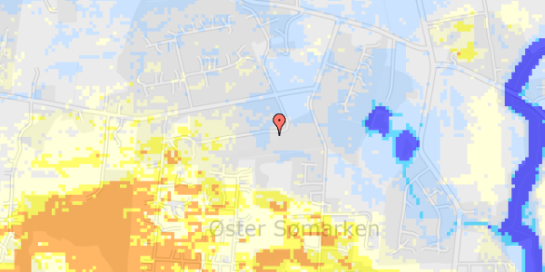 Ekstrem regn på Sortspættevej 16