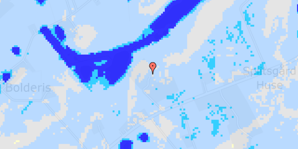 Ekstrem regn på Splitsgårdsvej 19