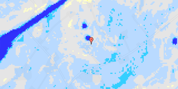 Ekstrem regn på Splitsgårdsvej 39