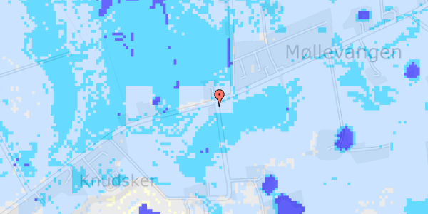 Ekstrem regn på Stavelund 25