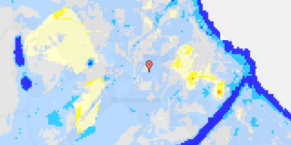 Ekstrem regn på Storedalen 27B