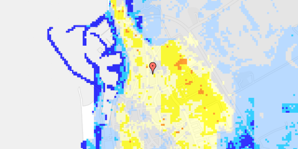 Ekstrem regn på Storegade 84