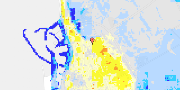 Ekstrem regn på Storegade 94