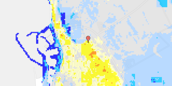 Ekstrem regn på Storegade 106