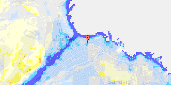 Ekstrem regn på Strandgade 18, 1. 2