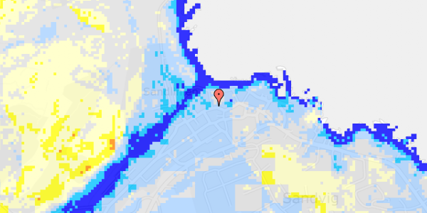 Ekstrem regn på Strandgade 24